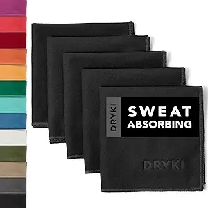 Mouchoirs Absorbants Microfibre - Pack de 5 Serviettes à Séchage Rapide pour Gym et Sport