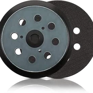 Lot de 2 Patins de Ponçage 5 Pouces 8 Trous Compatible Makita BO5010 BO5030K BO5031K
