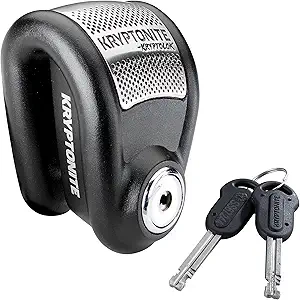 Antivol Disque Moto Kryptonite avec Alarme 120db - Antitheft Disc Lock