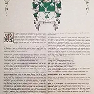 Blason Brouette - Affiche Généalogie 11x17 - Origines Françaises