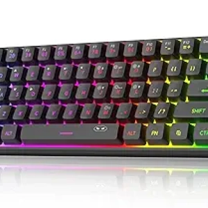 Clavier Gaming Mécanique 60% RGB - MageGee TS91 Compact Waterproof