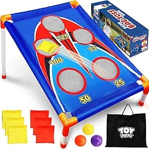 Cornhole Enfant - Jeu de Lancer Sacs Extérieur 4-8 ans