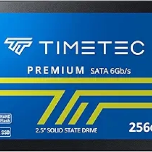 SSD 256GB Timetec 3D NAND SATA III - 550MB/s pour PC et Laptop