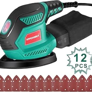 Ponceuse Électrique Détail HYCHIKA 14000 OPM - Compact et Puissante pour Petits Espaces