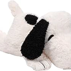 Peluche Snoopy Blanc 38cm - Jouet Doux en Polyester pour Bébé