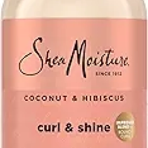 SheaMoisture Shampoo Noix de Coco Hibiscus - Cheveux Bouclés et Épais