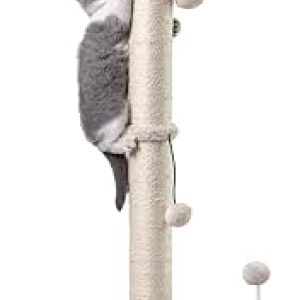 Arbre à Chat 34" - Griffoir Premium en Sisal Naturel pour Chats