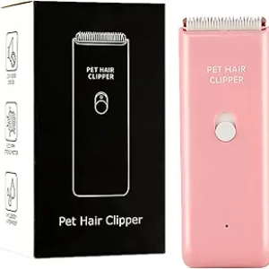 Tondeuse Électrique pour Chien et Chat - Rechargeable USB Silencieuse