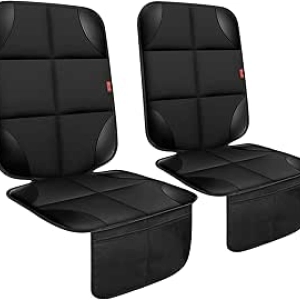 Protecteur de Siège Auto Imperméable - 2 Pcs Anti-Glisse avec Poches de Rangement