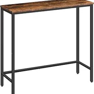 Console Table Étroite 29.5" - Table d'Entrée Rustique HOOBRO