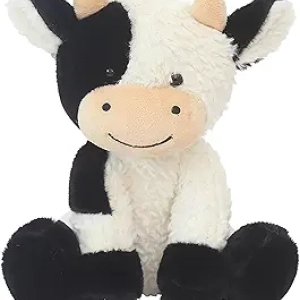Peluche Vache 22 cm - Jouet Doux et Câlin pour Enfant