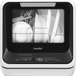 Mini Lave-vaisselle Portable COMFEE' - Sans Installation, 5L Intégré