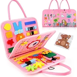 Tableau Busy Board Montessori 25 Activités pour Enfants 3-6 Ans