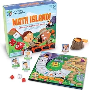 Jeu Math Island Addition & Subtraction - Jeu Éducatif STEM Volcano