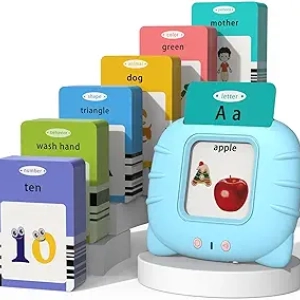 Cartes Parlantes Éducatives pour Enfants - Jouet Thérapie Orthophonie ABC 123