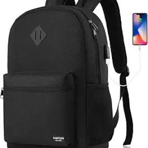 Sac à dos YAMTION 15.6" avec port USB - École, Travail, Voyage