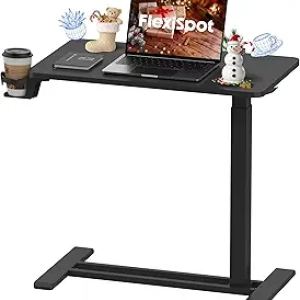 Table de Lit Réglable FLEXISPOT H7 - Bureau Standing Mobile avec Roulettes