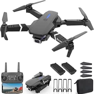 Drone 1080P FPV pour Adultes et Enfants - Quadcopter Pliable avec Caméra HD