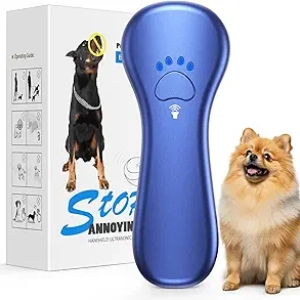 Appareil Anti-Aboiement Ultrasonique Rechargeable - Dressage Chien 16,4m