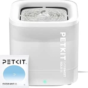 Fontaine à Eau pour Chat PETKIT 1.85L - Pompe Sans Fil Silencieuse
