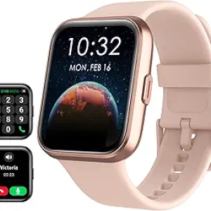 Montre Connectée Femme Tensky - Appels, Alexa, 100+ Sports, Waterproof