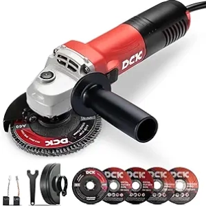 Meuleuse d'angle 115mm 800W - 11800 tr/min avec 6 disques professionnels