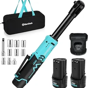Clé à Cliquet Électrique Sans Fil 3/8" 12V 44 Ft-Lbs - DURATECH