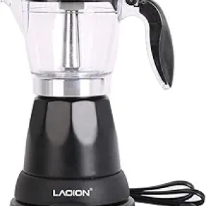 Cafetière Électrique Moka 6 Tasses Cubaine - Espresso Italien Portable