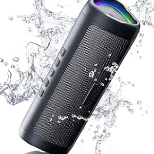 Enceinte Bluetooth Waterproof IPX5 - 20H Autonomie, Son HD, Portative