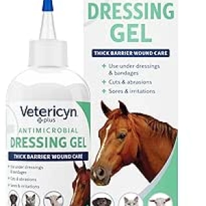 Vetericyn Plus Gel Cicatrisant pour Animaux - Soin Plaies Chats, Chiens, Chevaux