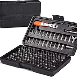 Coffret 133 Embouts Tournevis Multifonction - Clé à Cliquet Mini 36 Dents