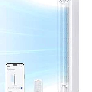 Ventilateur Tour Dreo Silencieux 28dB WiFi - Oscillant 90° pour Chambre
