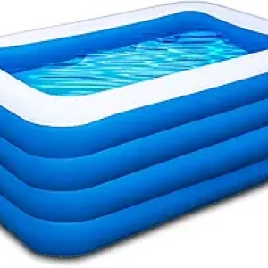 Piscine Gonflable 70x55x29 cm - Piscine Familiale pour Enfants et Adultes
