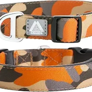 Collier de Chien Rembourré Ajustable 16-25cm - Collier Réfléchissant 3M pour Grand Chien