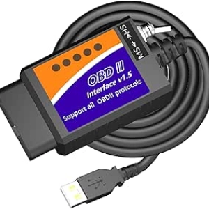 Câble OBD2 USB ELM327 - Lecteur Diagnostic Auto Professionnel