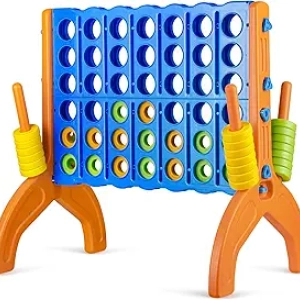 Jeu Géant 4 en Ligne Ayeboovi - Jeu de Jardin XXL pour Famille