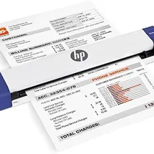 Scanner portable USB HP PS100 - Numérisation documents et photos