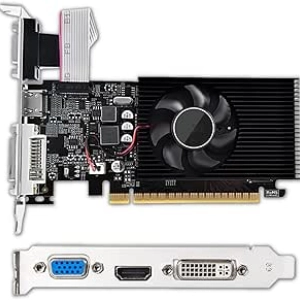 Carte Graphique GT610 2GB DDR3 - Gaming PCI Express X16 DVI HDMI VGA