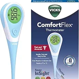 Thermomètre Digital Vicks ComfortFlex - Lecture en 8 secondes