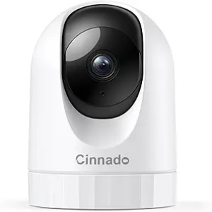 Caméra de Surveillance Intérieure 2K 360° WiFi - Monitoring Bébé et Animaux
