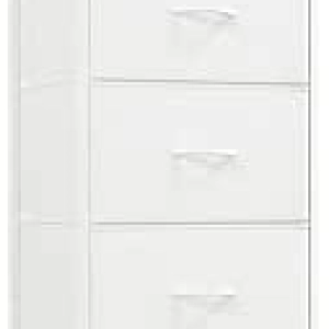 Commode 5 tiroirs blanc Somdot - Meuble de rangement moderne pour chambre