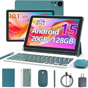 Tablette Android 15 - 10 pouces 20GB RAM 128GB + Clavier et Stylet