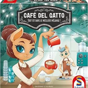 Café Del Gatto - Jeu de Plateau Stratégie Enfant 8 ans | Schmidt Spiele
