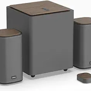 Enceinte PC 2.1 Bluetooth KEiiD avec Subwoofer sans Fil - Gaming et Bureautique