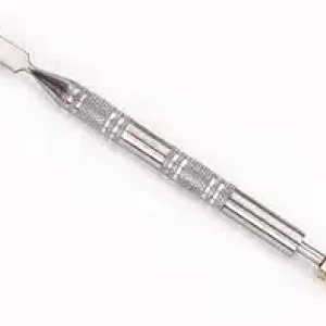 Stylo Multifonction en Cuir et Bois de Santal - Outil Professionnel Artisanal