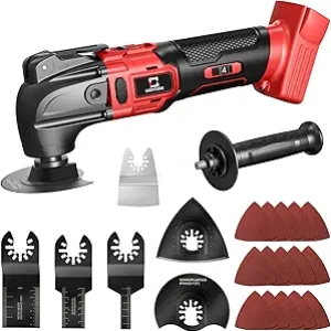 Outil Oscillant sans Fil Compatible Batterie Milwaukee 18V | Multi-Tool Brushless 21000 OPM