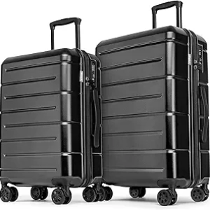 Ensemble de 2 Valises KYME 20/24 pouces - Coque Rigide TSA Lock