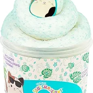 Slime Premium Squishmallows Cam le Chat - Parfum Coco 8oz