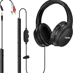 Casque TV 6M Câble Extra Long - Confortable Personnes Âgées et Malentendants