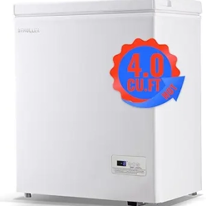 Congélateur Compact 71L - Petit Congélateur Coffre Silencieux avec Panier